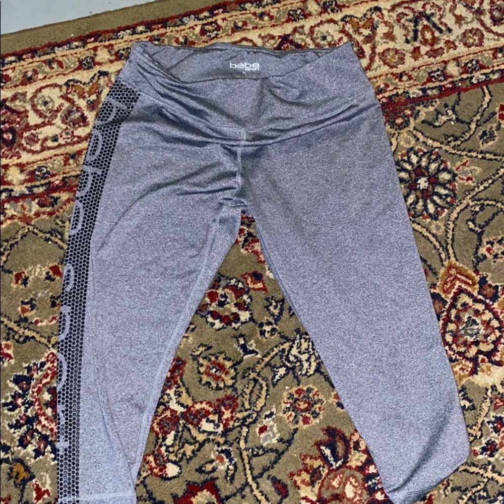 bebe sport capris leggings